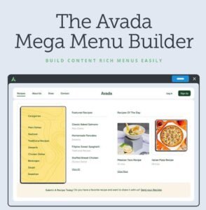 evada mega menu